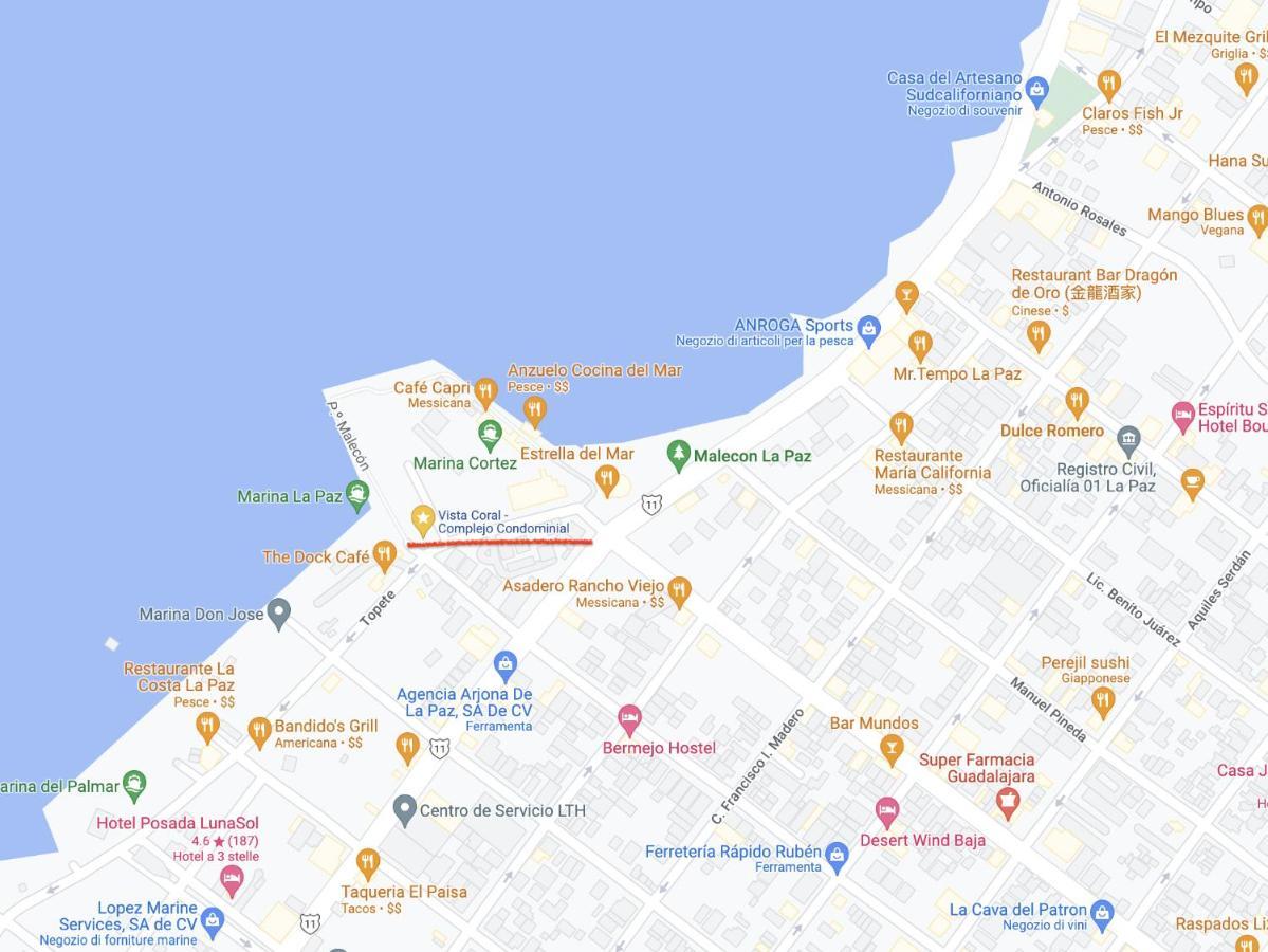 Amazing Condo Sea Front Top Location In La Paz - Salty Water Pool And Jacuzzis Eksteriør bilde